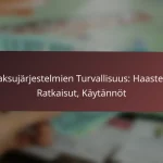 Verkkopankkipalvelut Ja Turvallisuus: Riskit, Ratkaisut, Käytännöt